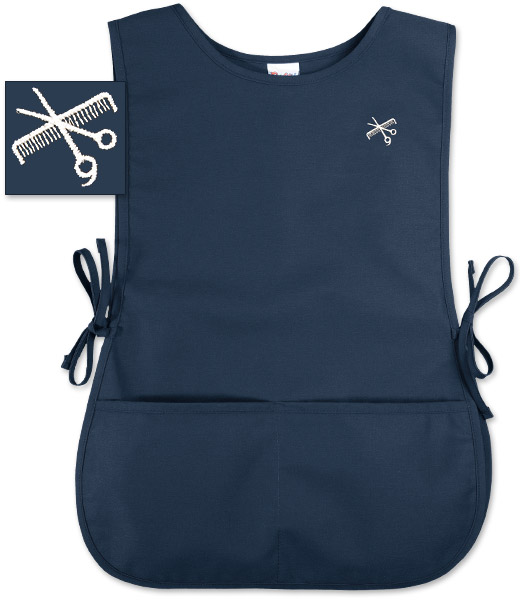 Photo of Twill Smock for Hair Stylist and Barber Workers.