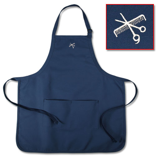 Photo of Twill Apron for Hair Stylist and Barber Workers.