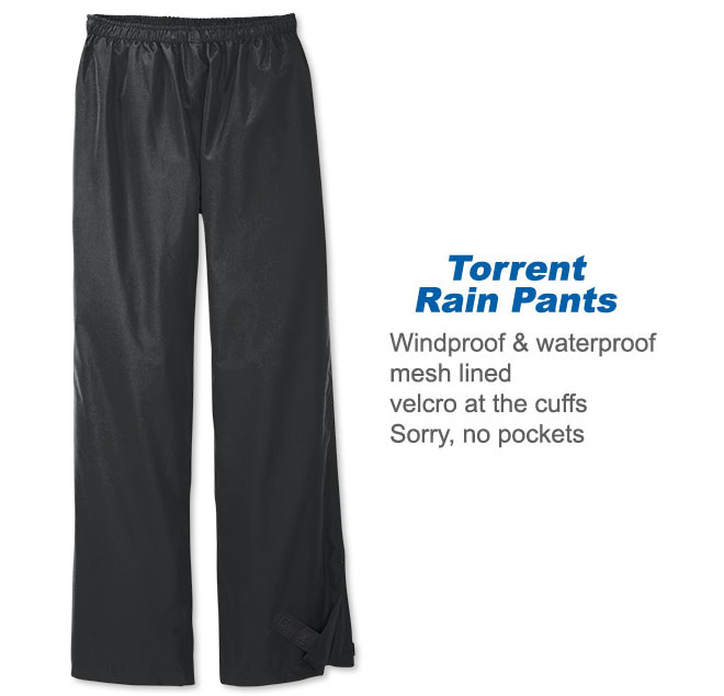 Photo of Torrent Rain Pants for Postal Workers and Rural Letter Carriers from Modern Process Company.