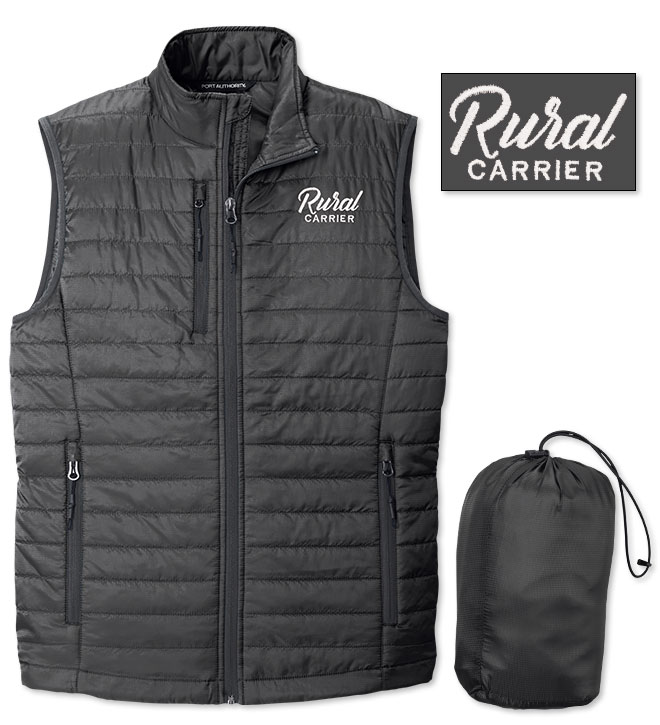 Photo of Puffy Vest for Postal Workers and Rural Letter Carriers from Modern Process Company.