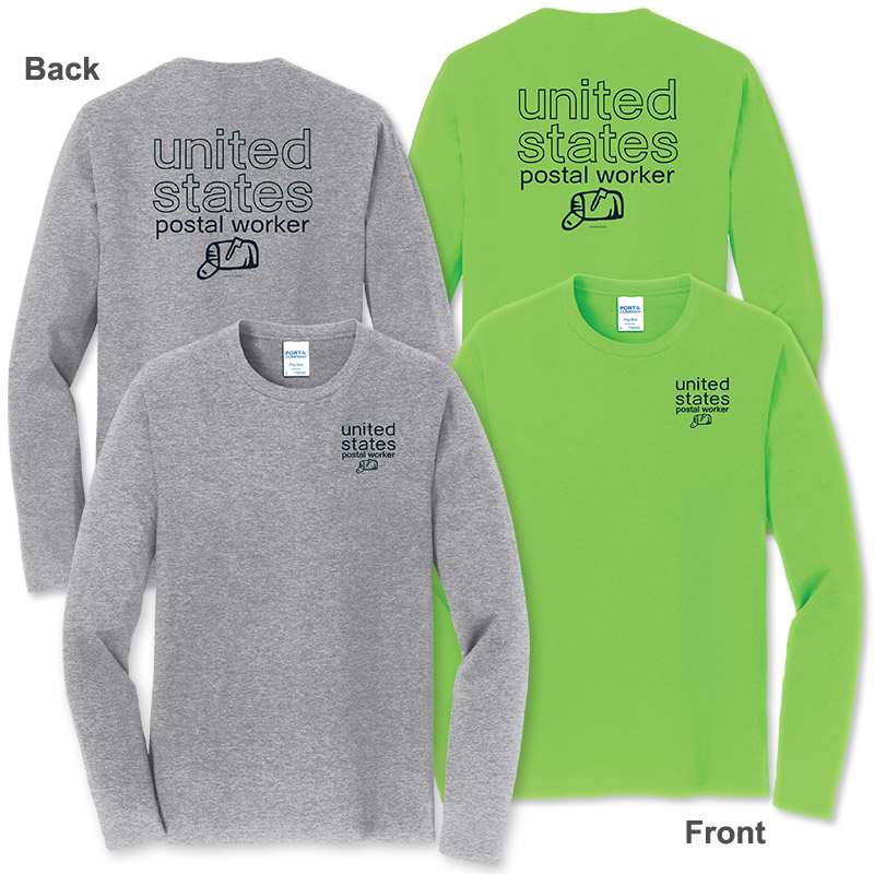 Photo of Long Sleeve Tees for Postal Workers and Rural Letter Carriers.