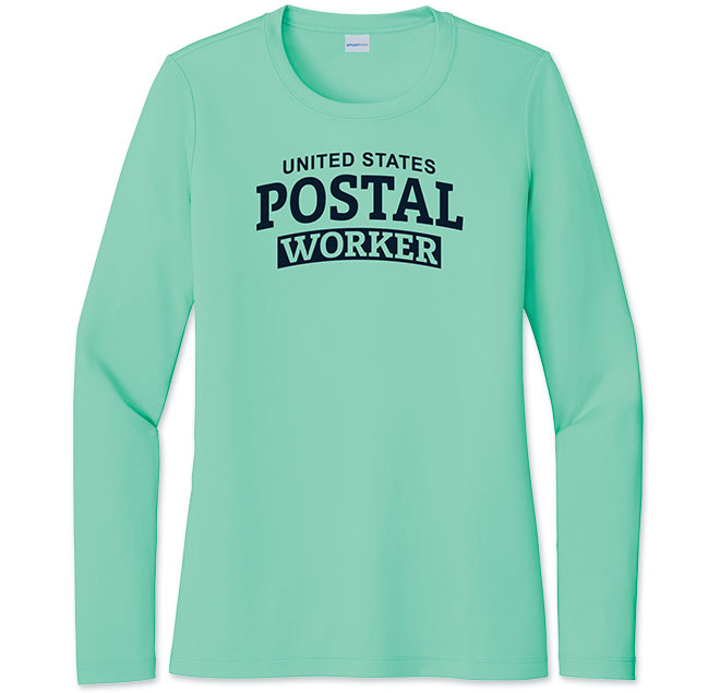 Photo of Ladies Performance Tee for Postal Workers and Rural Letter Carriers from Modern Process Company.