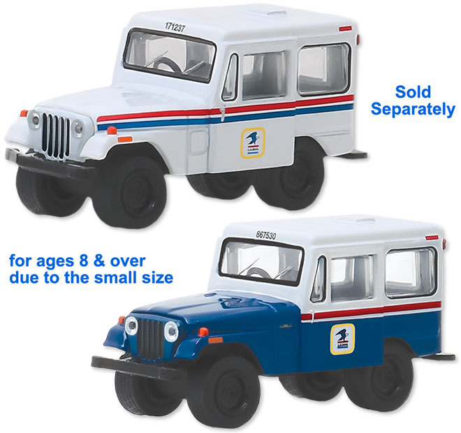 Photo of Toy Jeeps for Postal Workers and Rural Letter Carriers from Modern Process Company.