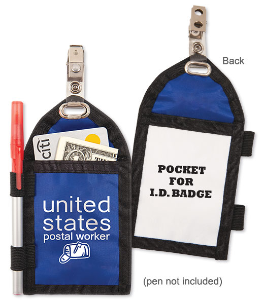 Photo of Badge Keeper for Postal Workers and Rural Letter Carriers from Modern Process Company.