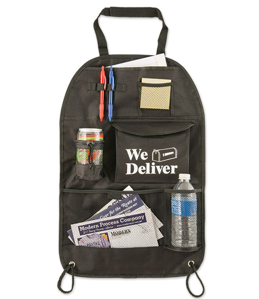 Photo of Car Seat Organizer for Postal Workers and Rural Letter Carriers from Modern Process Company.
