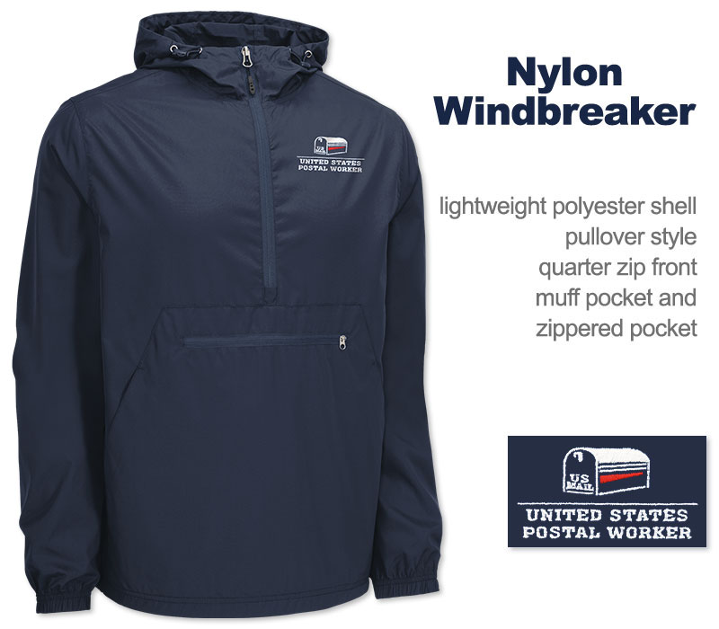 Photo of Nylon Windbreaker for Postal Workers and Rural Letter Carriers.