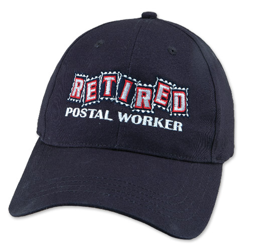 Photo of Retirement Cap for Postal Workers and Rural Letter Carriers from Modern Process Company.