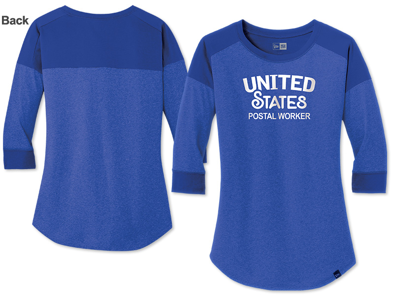 Photo of Ladies 3/4 Sleeve Tee for Postal Workers and Rural Letter Carriers from Modern Process Company.