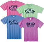 Photo of 4 Postal T-Shirts from Modern Process Company