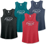 Photo of Postal Ladies Racerback Tanks from Modern Process Company