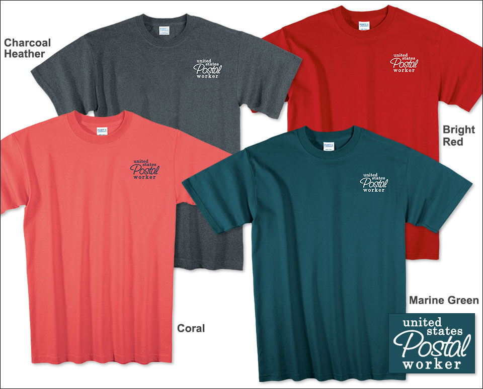 Photo of T-Shirts for Postal Workers and Rural Letter Carriers.