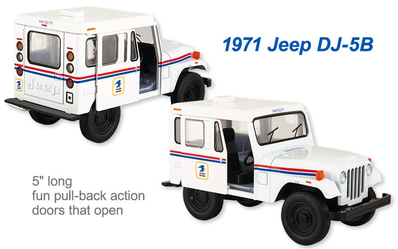 Photo of 5 inch Toy Jeep for Postal Workers and Rural Letter Carriers from Modern Process Company.