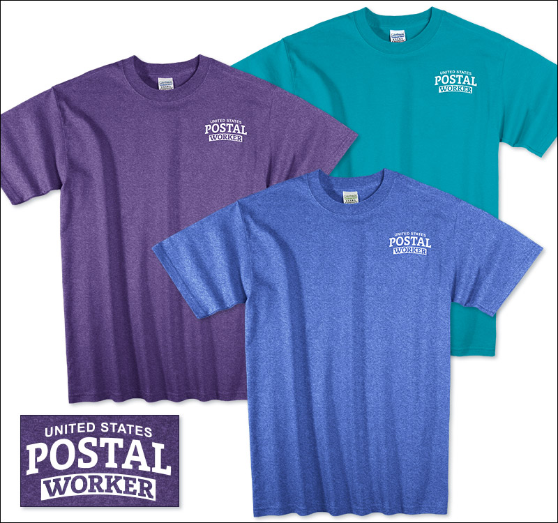Photo of T-Shirts for Postal Workers and Rural Letter Carriers from Modern Process Company.