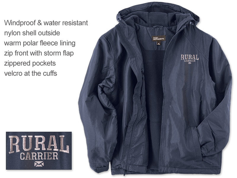 Photo of Charger Jacket for Rural Mail Carriers.