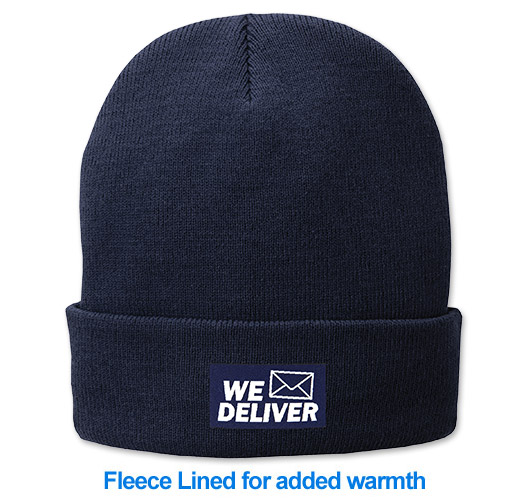 Photo of Fleece Lined Knit Hat for Rural Letter Carriers.