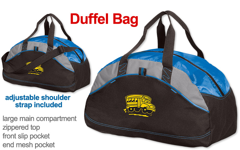 Photo of Duffel Bag for School Bus Drivers and School Transportation Professionals.