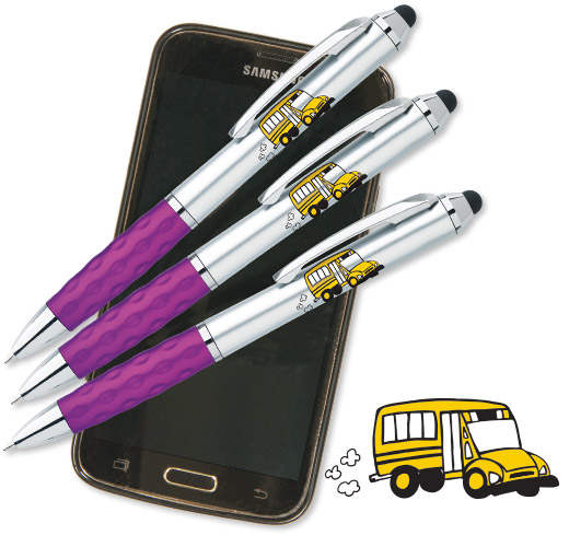Photo of Stylus Pens for School Bus Drivers and School Transportation Workers.