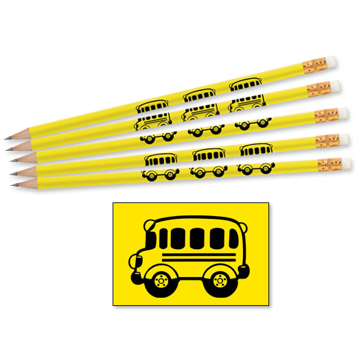 Photo of Pencils for School Bus Drivers and School Transportation Workers.