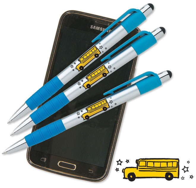 Photo of Stylus Pens for School Transportation from Modern Process Company.