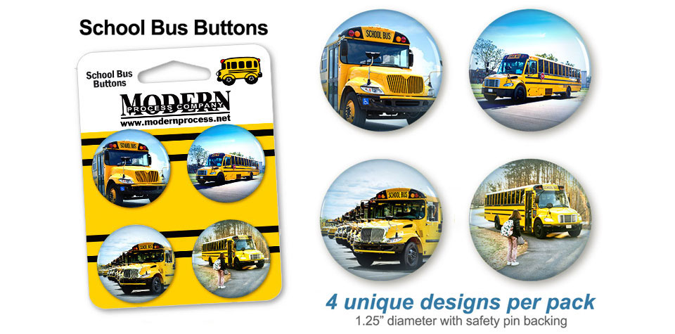 Photo of Button Pack for School Transportation.