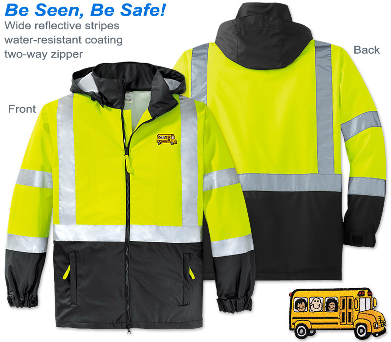 Photo of Safety Jacket for School Bus Drivers and School Transportation Professionals.