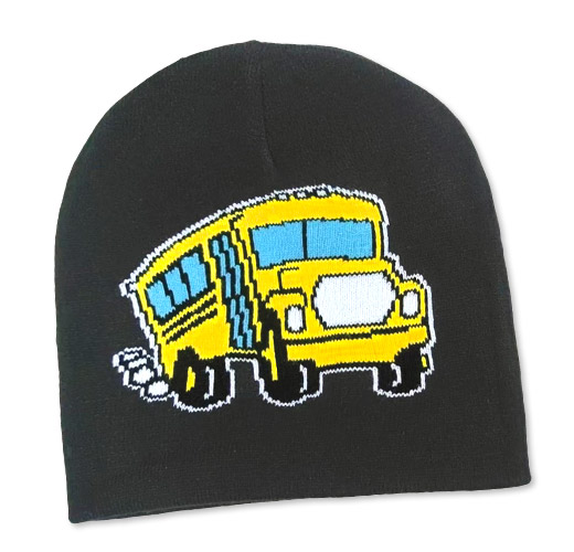 Photo of Knit Beanie for School Bus Drivers and School Transportation Workers.