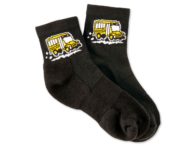 Photo of Quarter Socks for School Transportation from Modern Process Company.