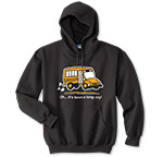 Photo of Black Pullover Hood for School Bus Drivers from Modern Process Company
