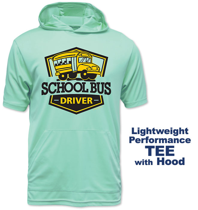 Photo of Hooded Tee for School Transportation from Modern Process Company.