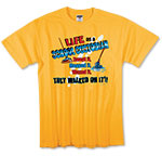 Photo of Gold T-Shirt for School Custodians from Modern Process Company