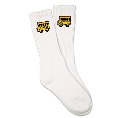 Photo of Socks for School Transportation Workers.