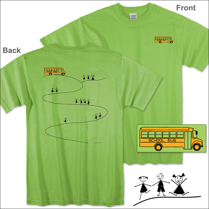 Photo of T-Shirt for School Bus Drivers and School Transportation Professionals.